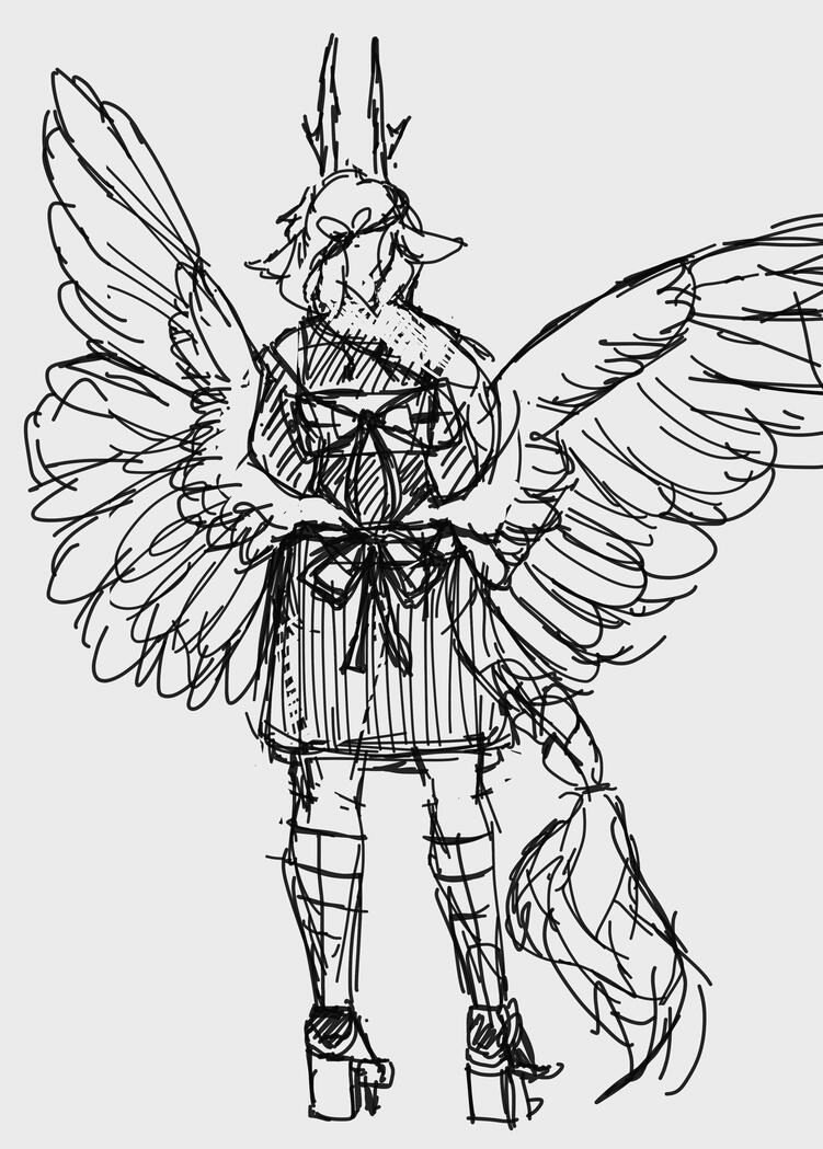 Sachika Character Design